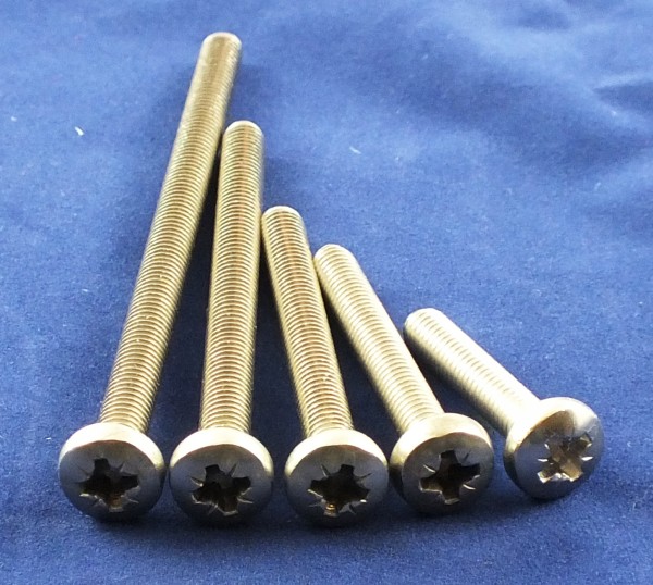 KSP M6 A4 POZI PAN SCREW